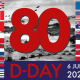 Dday 80 logo